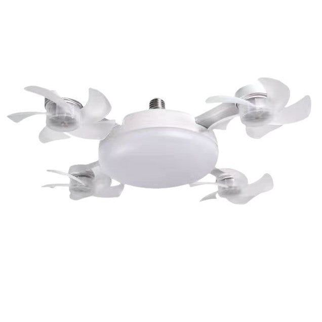 Simple Screw in Remote Control Ceiling Fan With LED Fan