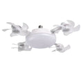 Simple Screw in Remote Control Ceiling Fan With LED Fan
