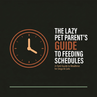 The Lazy Pet Parent's Guide to Feeding Schedules (Free Ebook)